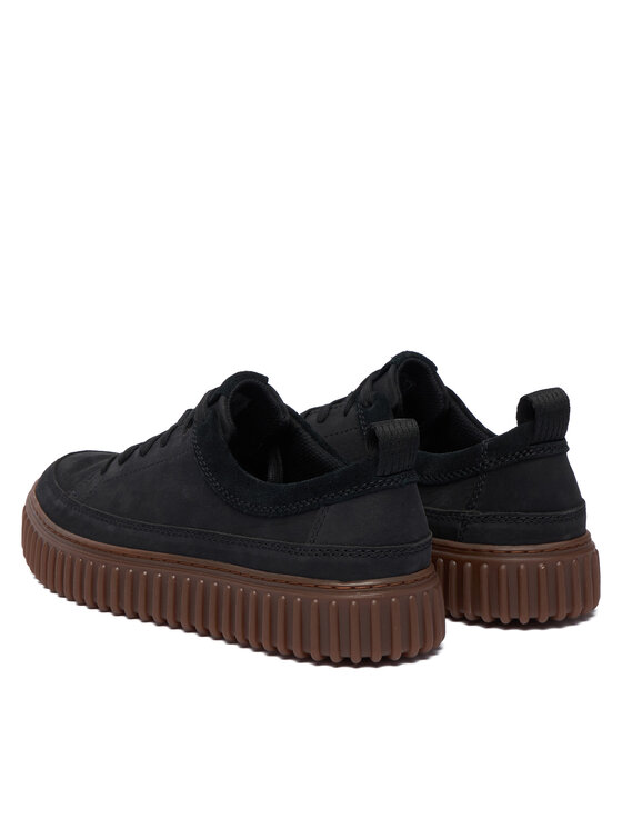 Clarks Снікерcи Clarks Torhill Lace 26183470 Чорний