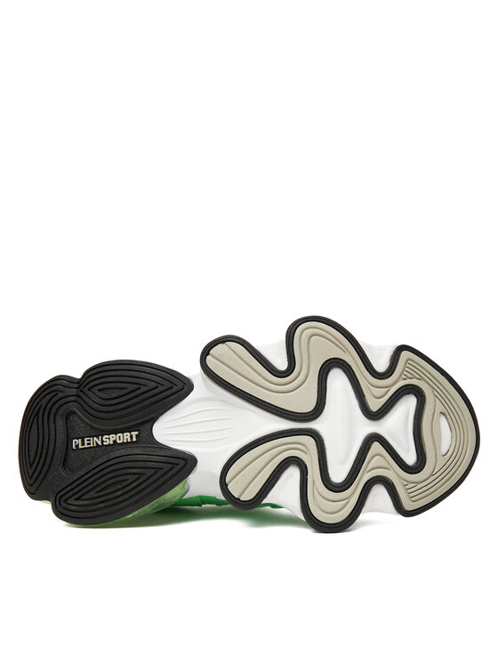 Plein Sport Sneakersy Plein Sport SAES USC0518 STE003N Biela