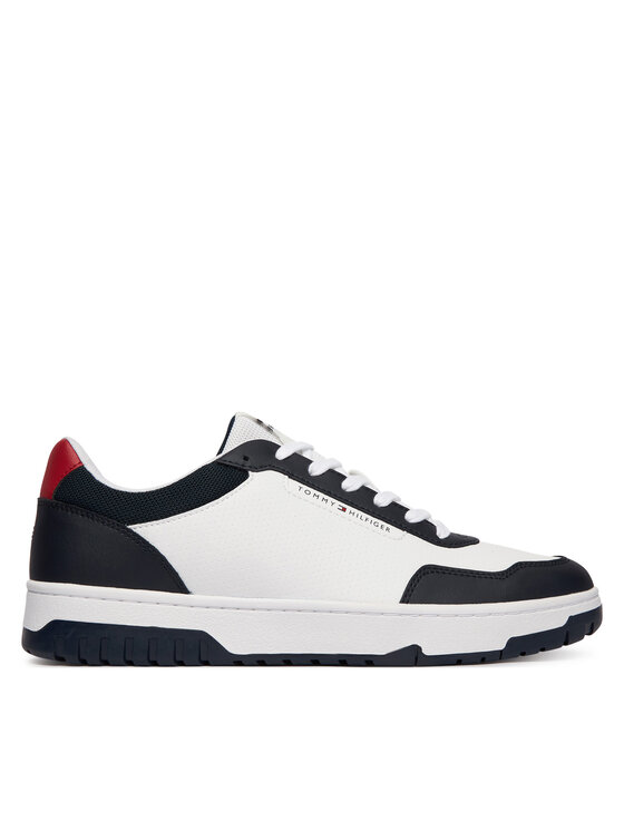 Tommy Hilfiger Superge Tommy Hilfiger Basket Core Lite Lth Block FM0FM05713 Bela
