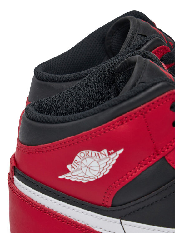Nike Сникърси Nike Air Jordan 1 Mid (GS) DQ8423 061 Черен