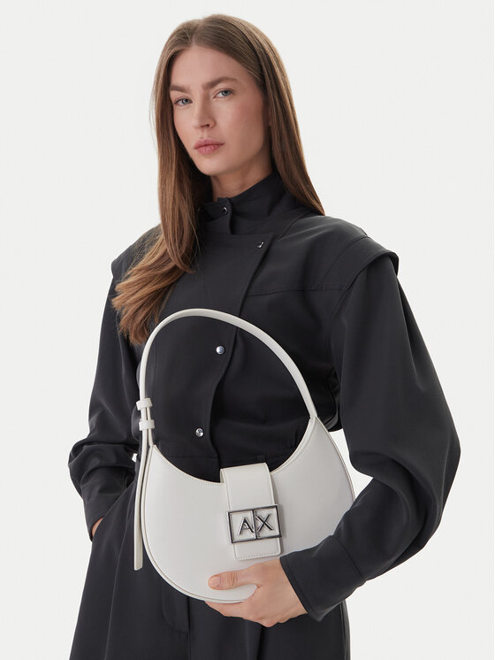 Armani Exchange Дамска чанта Armani Exchange XW002565 AF12039 U0011 Бял
