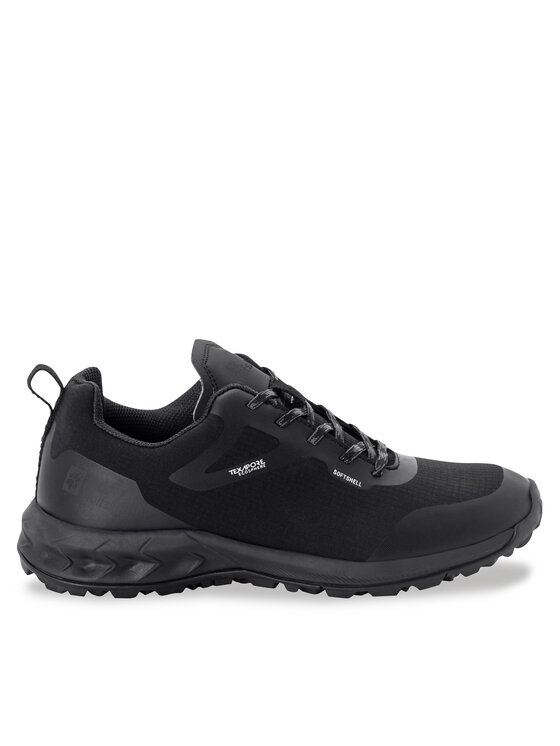 Jack Wolfskin Trekkings Jack Wolfskin Woodland Shell Texapore Low 4053841 Negru