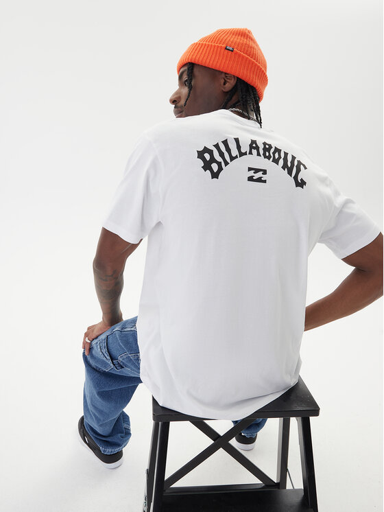 Billabong Billabong Camiseta Arch Wave C1SS65BIP2 Blanco Regular Fit
