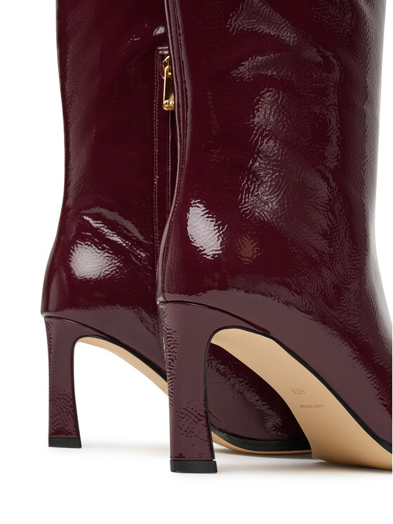 MICHAEL Michael Kors Kozaki MICHAEL Michael Kors Darrah 40F5DRMB5A Bordowy