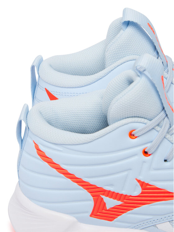 Mizuno Halové topánky Mizuno Wave Momentum Pro Mid V1GC2545 Svetlo modrá