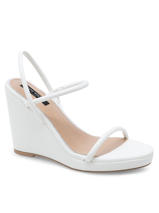 Nine West Sandały Nine West WFA2624-1 Biały