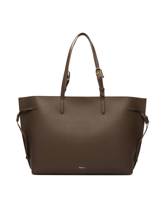 Furla Rankinė Furla Ava L Tote Bag WB02059 BX4329 5341S Tamsiai ruda