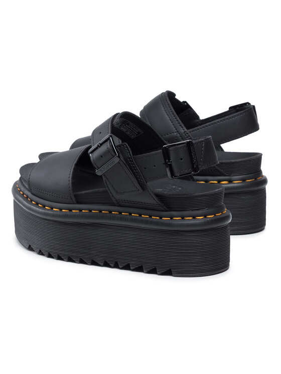 Dr. Martens Босоніжки Dr. Martens Voss Quad 26725001 Чорний