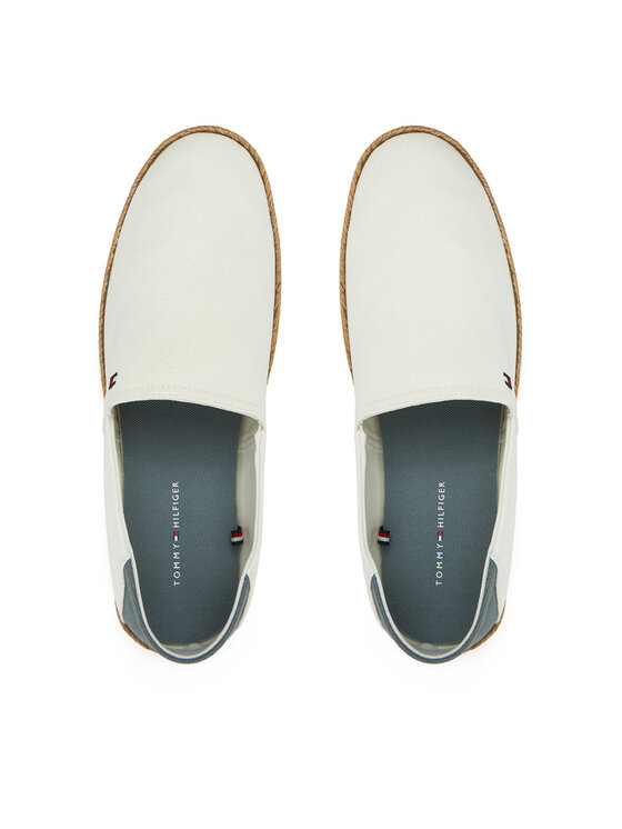 Tommy Hilfiger Espadrillas Tommy Hilfiger FM0FM05353 Écru