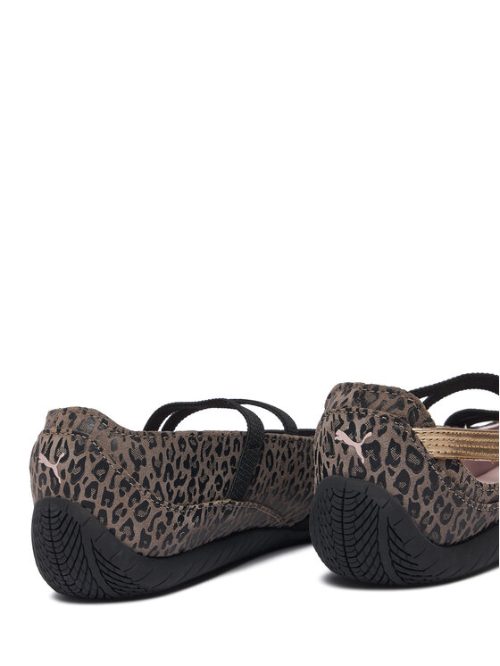 Puma Балеринки Puma Speedcat Ballet Leogirl Jr 409045 Кафяв