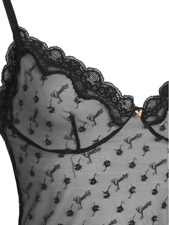 Guess Guess Conjunto de lencería O5BG01 K1790 Negro
