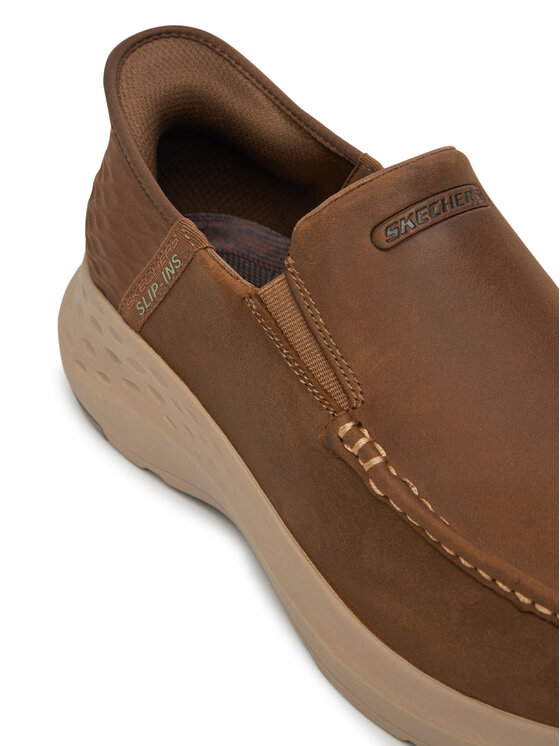 Skechers Półbuty Skechers Parson-Oswin 204866/DSRT Brązowy