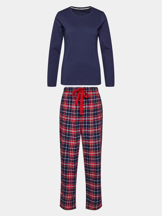 Selmark Selmark Pijama The Big Family P7275 Azul marino Regular Fit