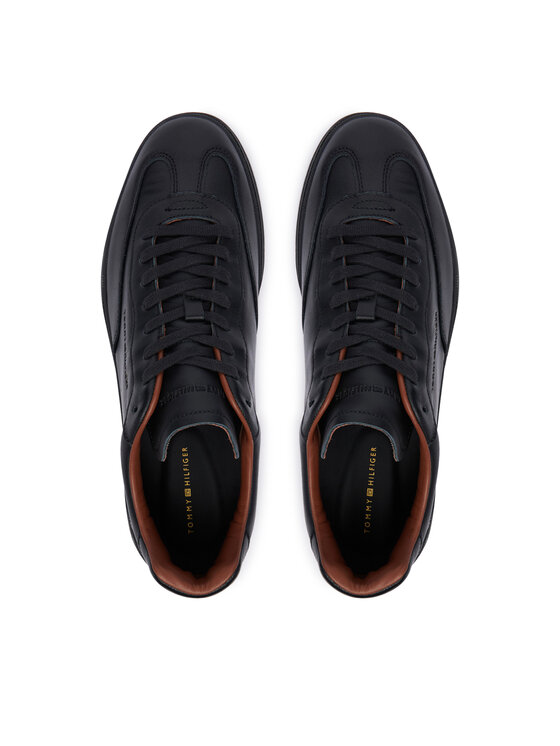 Tommy Hilfiger Sneakers Tommy Hilfiger Th Lo Lux Lth Sneaker FM0FM05996 Nero