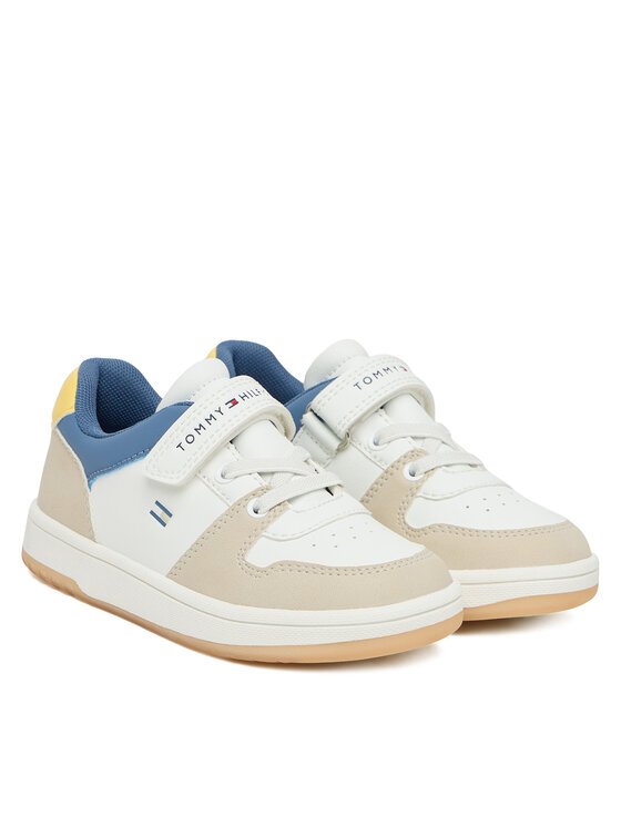 Tommy Hilfiger Сникърси Tommy Hilfiger T1X9-34345-1269 M Бял