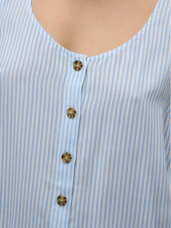 Vero Moda Vero Moda Top Bumpy 10325830 Svetlo modra Standard Fit