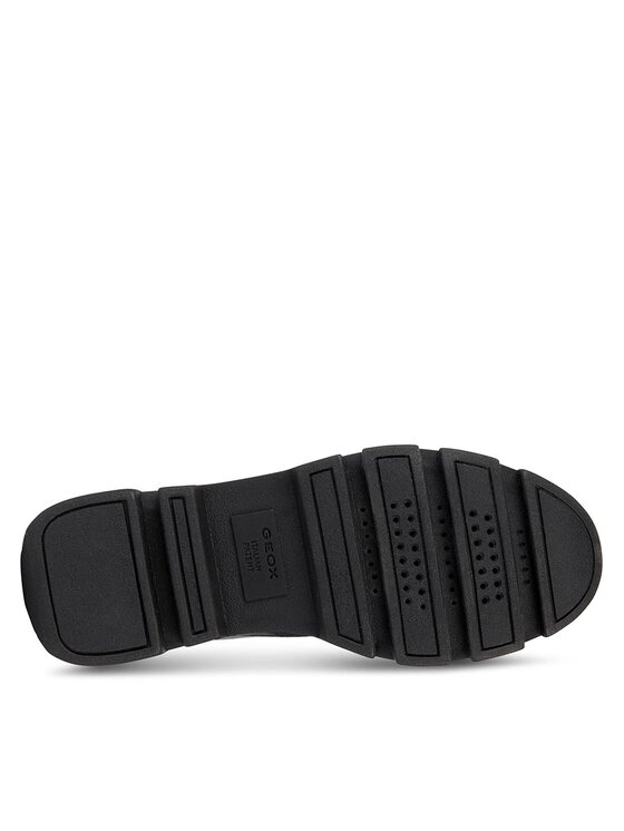 Geox Šnurovacia obuv Geox D Vilde D36UAB 00085 C9999 Čierna