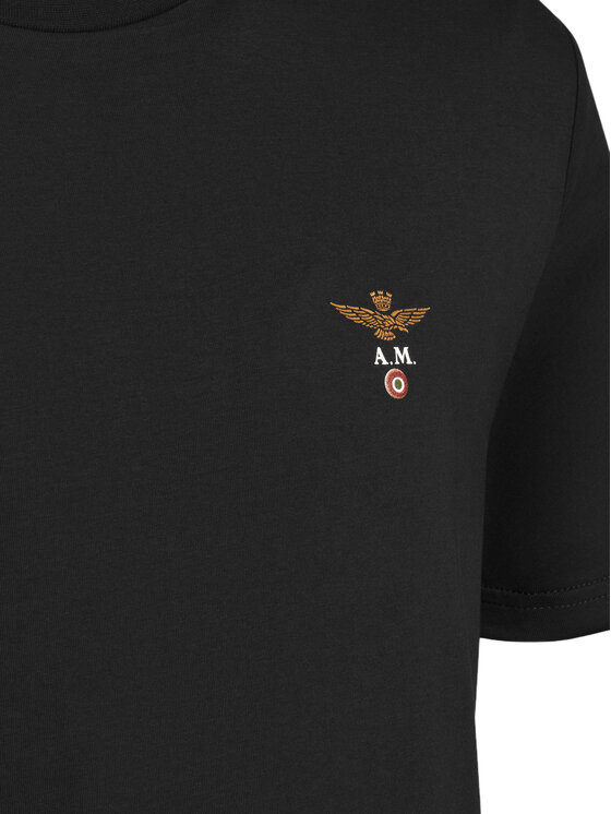 Aeronautica Militare Aeronautica Militare Set di t-shirt AM1UTI001B Nero Regular Fit
