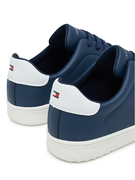 Сникърси Tommy Hilfiger Low Cut Lace-Up T3X9-34073-1355X D Тъмносин ...