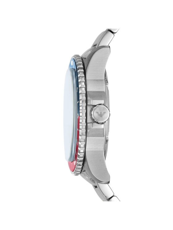 Emporio Armani Годинник Emporio Armani Diver AR11590 Срібний