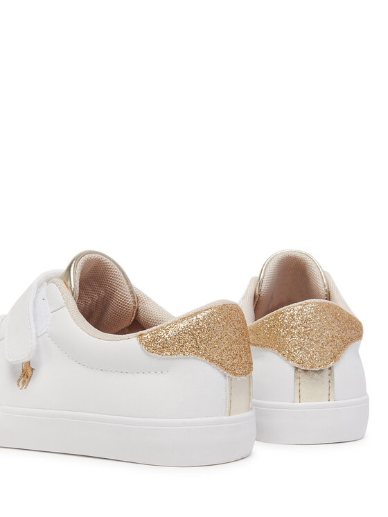 Polo Ralph Lauren Sneakersy Polo Ralph Lauren RF104099 Biela