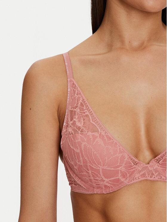 Tommy Hilfiger Tommy Hilfiger Bralette melltartó UW0UW05242 Rózsaszín
