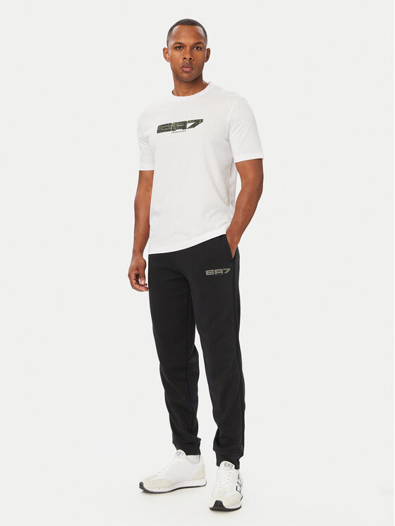 EA7 Emporio Armani EA7 Emporio Armani Camiseta 7M002128 AF12503 U0002 Blanco Regular Fit