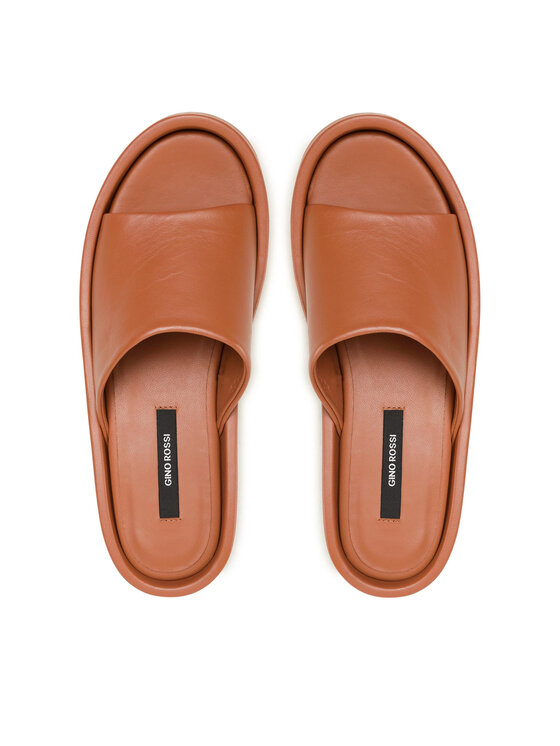 GINO ROSSI Παντόφλες Gino Rossi 22SS17 Καφέ