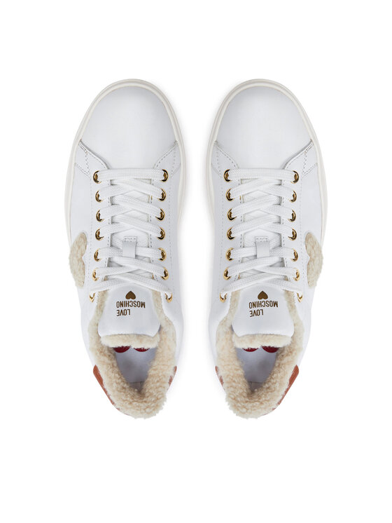 LOVE MOSCHINO Снікерcи LOVE MOSCHINO JA15366G0LIAR10A Білий