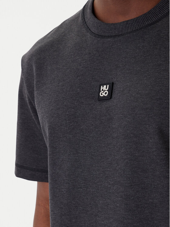 HUGO HUGO Camiseta Dilanso 50553173 Gris Relaxed Fit