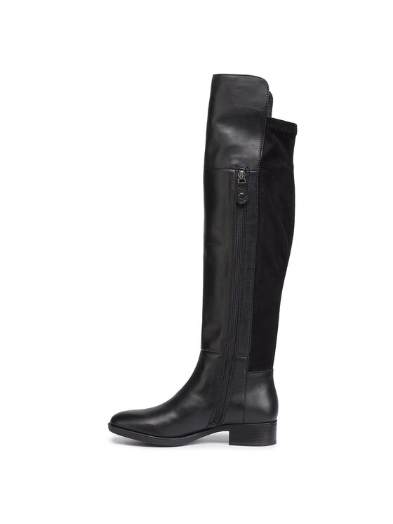 Geox Mušketýrky Geox D Felicity I D94G1I 085JZ C9999 Černá