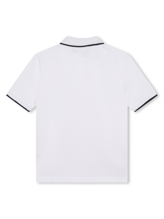 BOSS Boss Поло J25P26 S Білий Regular Fit