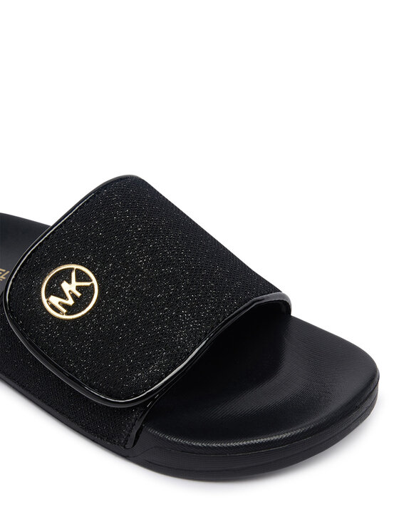 MICHAEL Michael Kors Шльопанці MICHAEL Michael Kors Jett Darby MK04190001 Чорний