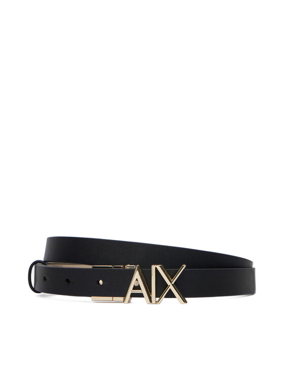 Armani Exchange Pásek Armani Exchange XW002127 AF17157 MC379 Černá