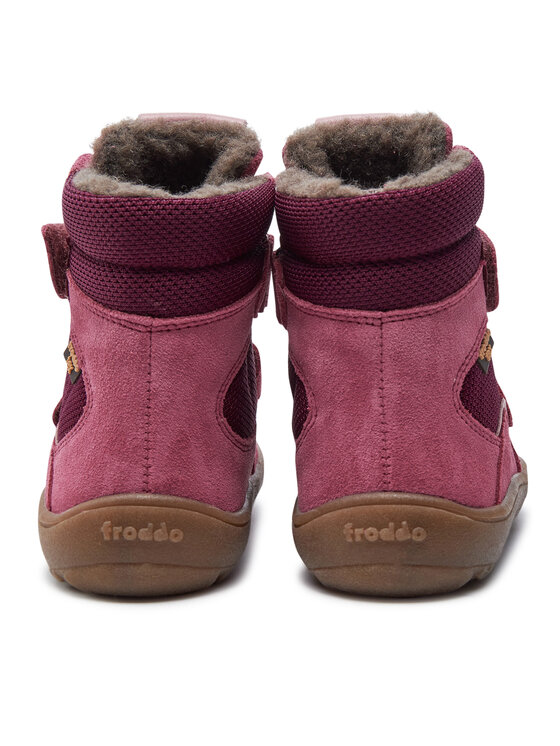 Froddo Csizma Froddo Barefoot Tex Winter G3160233-5 M Rózsaszín