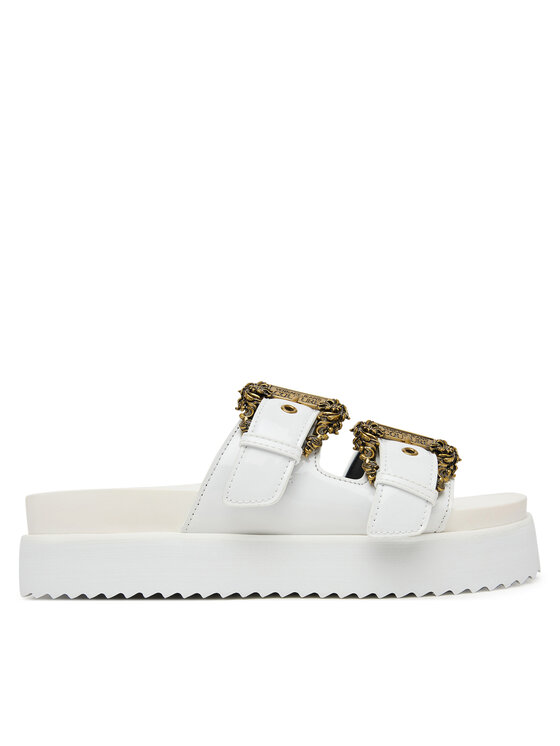 Versace Jeans Couture Шльопанці Versace Jeans Couture 80VA3SM1 ZS190 3 Білий