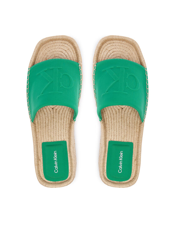 Calvin Klein Espadrilles Calvin Klein Ebeth HW0HW02894 Zaļš