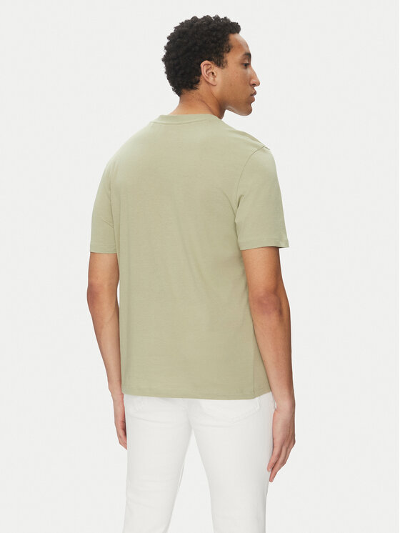 HUGO HUGO Футболка Dero222 50466158 Зелений Regular Fit