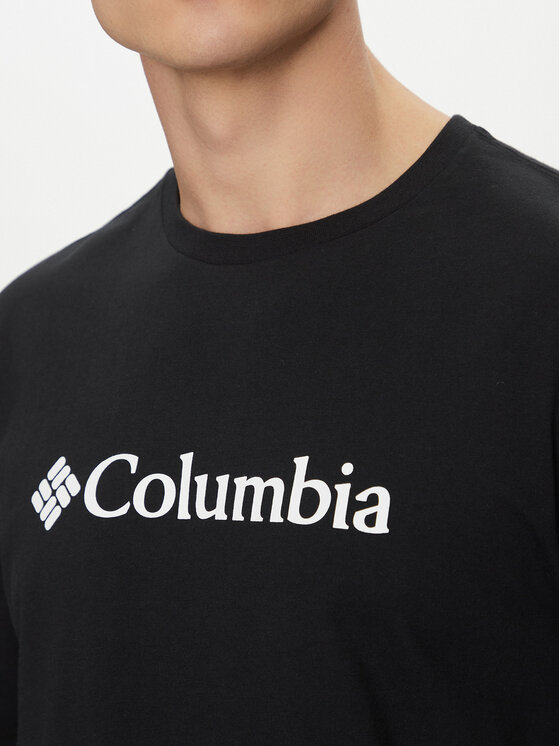 Columbia Columbia Majica CSC Basic Logo EM2180 Črna Regular Fit