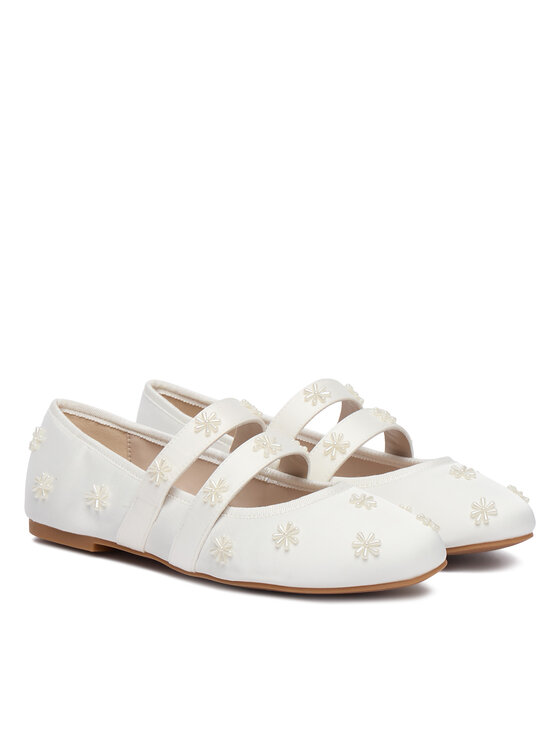Buffalo Балетки Buffalo Dahlia Flower Pearl 1620070 Білий