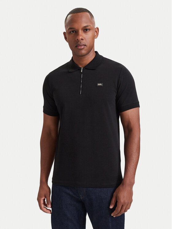 KARL LAGERFELD KARL LAGERFELD Polo 745015 564235 Negro Regular Fit