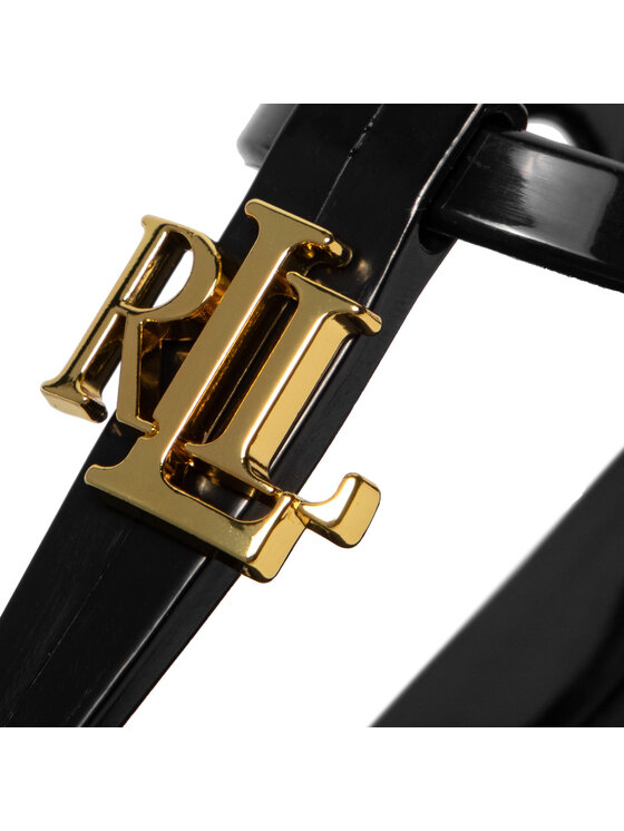 LAUREN RALPH LAUREN Szandál LAUREN RALPH LAUREN Ashtyn 802784684001 Fekete