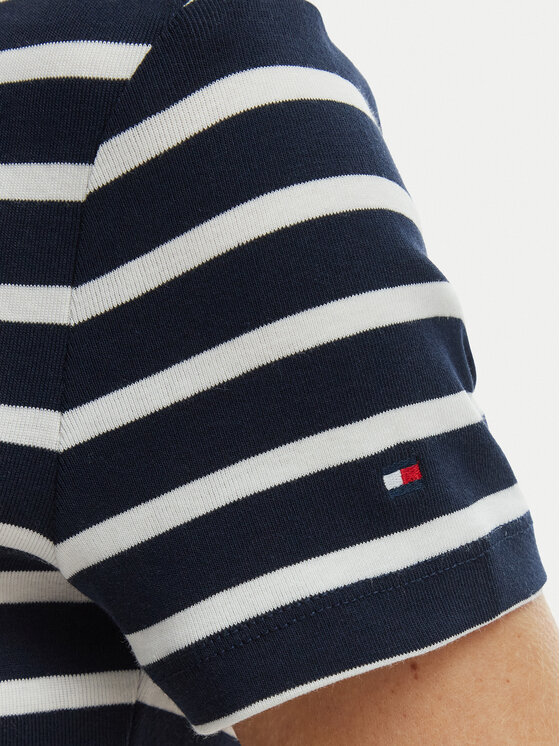 Tommy Hilfiger Tommy Hilfiger Camiseta WW0WW49250 Azul marino Slim Fit