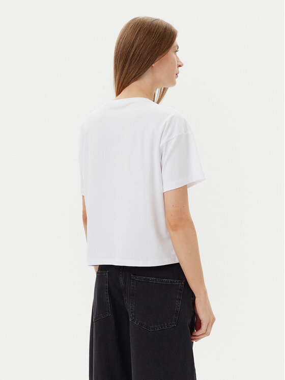 Gaudi Gaudi Футболка 511BD64027 Білий Regular Fit