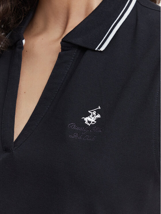 Beverly Hills Polo Club Beverly Hills Polo Club Polo P-SS26W-P0022 Azul marino Regular Fit