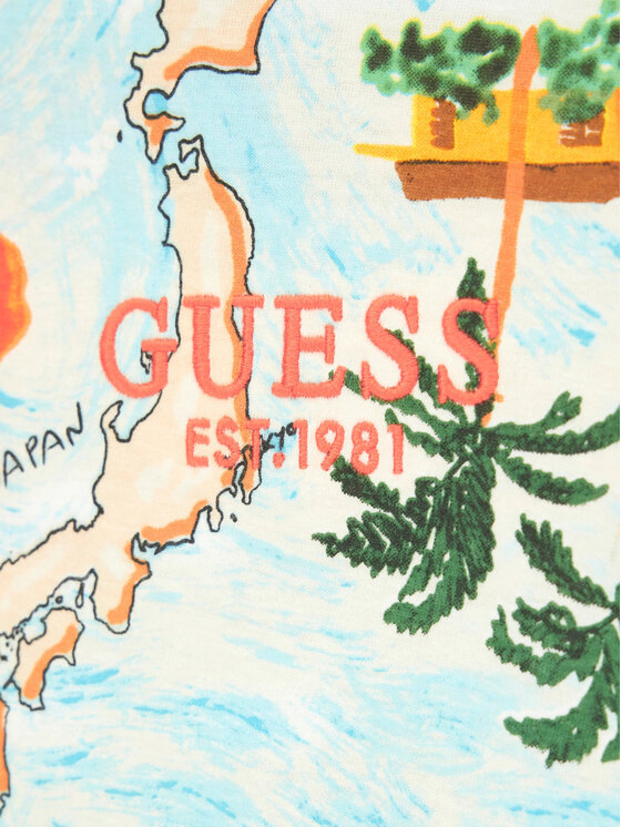 Guess Guess Camiseta L6GI14 K8HM4 De color Relaxed Fit