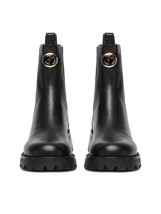 Eva Minge Jātnieku stila puszābaki Eva Minge EO-LARA-220-701 Melns