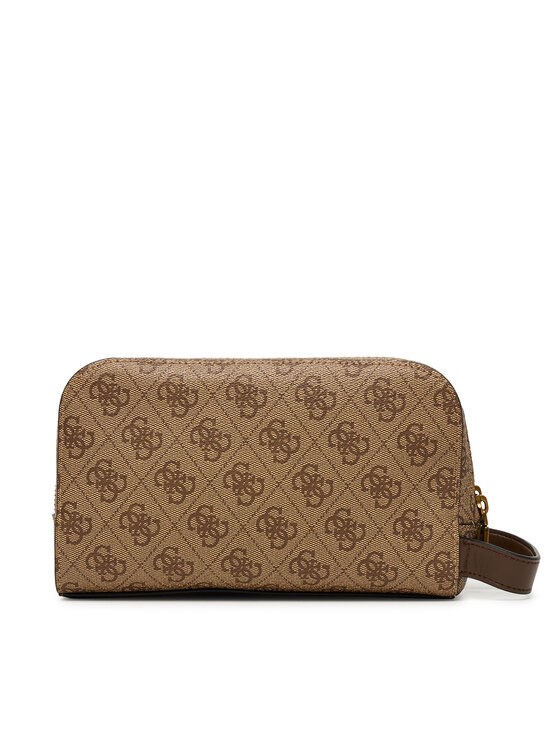Guess Geantă pentru cosmetice Guess PMMILO P5461 Bej