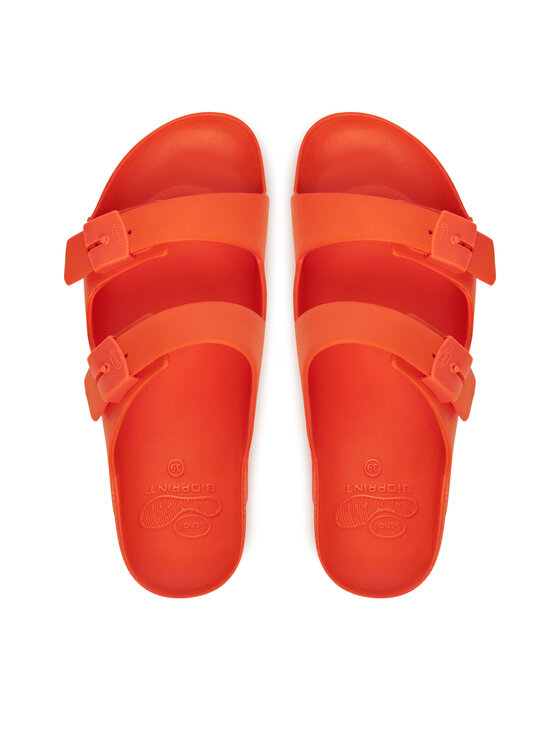 Scholl Natikači Scholl Bahia Med MF26924 Oranžna