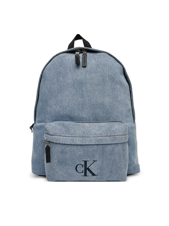 Calvin Klein Ruksak Calvin Klein Denim Backpack 40 LV04G3138G Svijetlo plava
